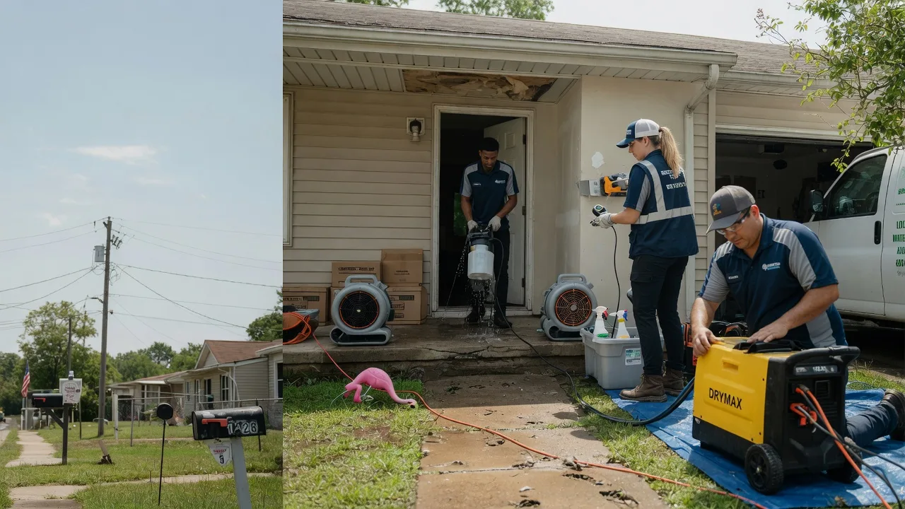 Storm Damage Water Removal in Bardwell, TX near me
